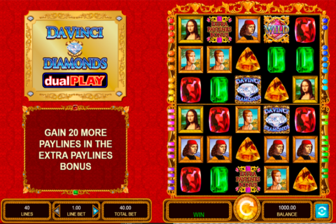         Da Vinci Diamonds Dual Play Slot online picture 2