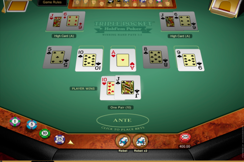 Poker de bolso triplo picture 2